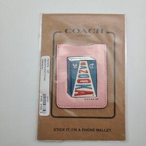 Coach Pink Bazooka Phone Pocket NEW F27379
